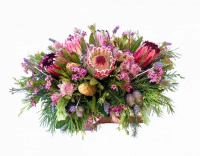 Luxe Flower and Treats Basket